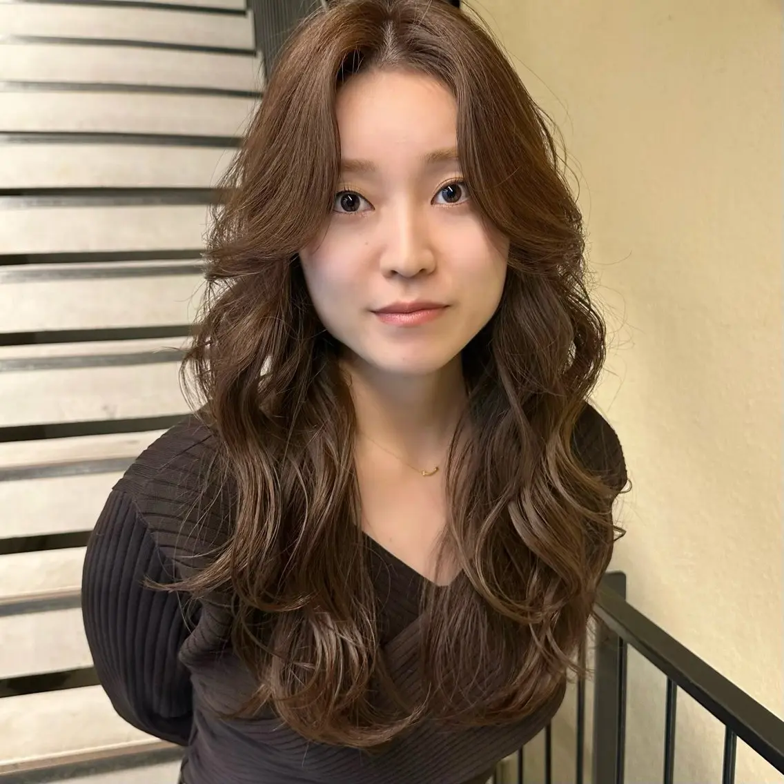 ロング カット ヘアカラー トリートメント 小田 大樹のヘアスタイル