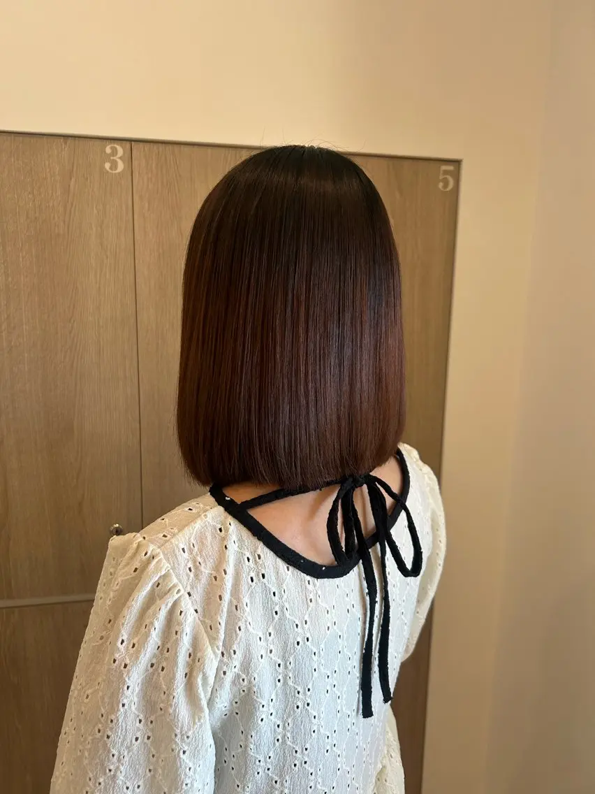 ミディアム ルプラボウ / せとくち ななのヘアスタイル