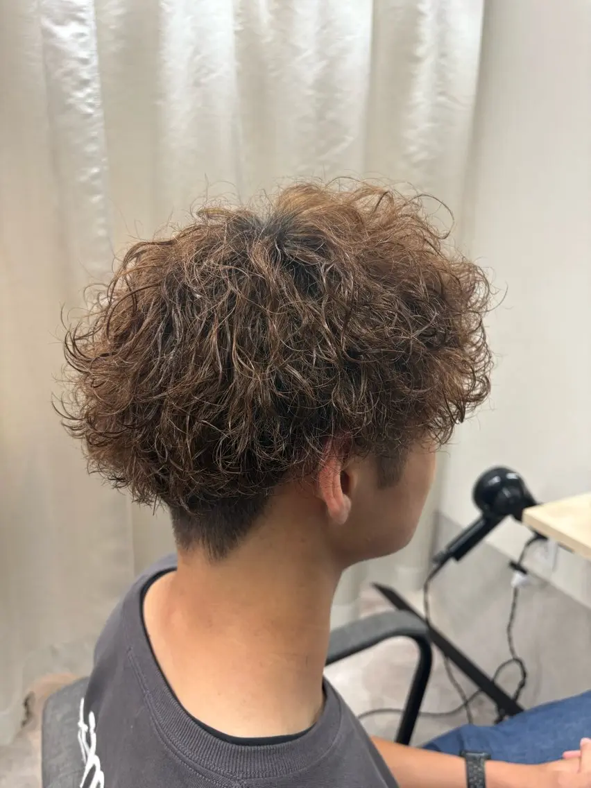 ショート カット パーマ TELA HAIR 店長 塩田のヘアスタイル