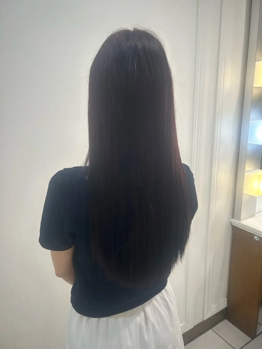 カラー ゆきほ/暖色系カラー 🍓🍒❤️のヘアスタイル