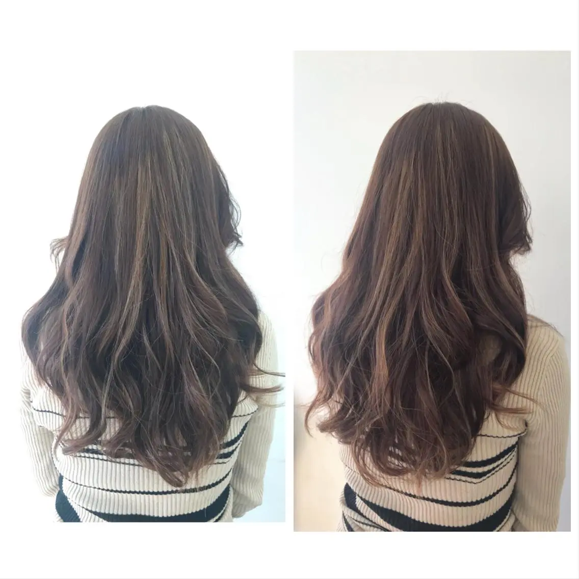 ロング カラー ベージュカラー ハイライトカラー ハイライト ヘアカラー トリートメント 澤田 彩香のヘアスタイル