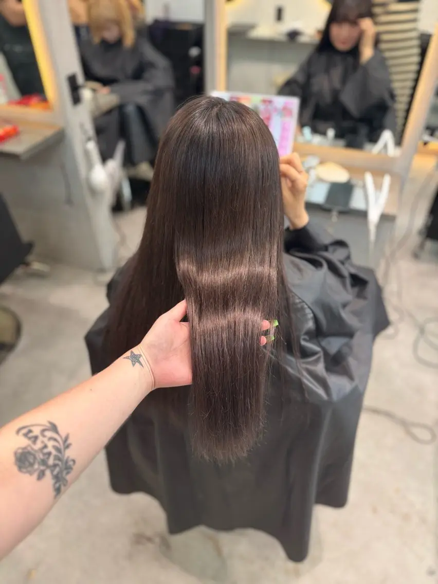 ロング カラー シールエクステ エクステ ヘアカラー エクステ ギャルの女神/ Shionのヘアスタイル