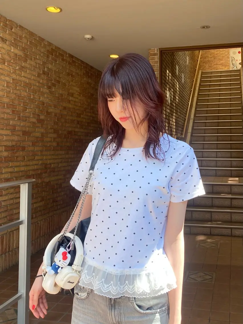 カラー レッドカラー 加茂野 緑のヘアスタイル