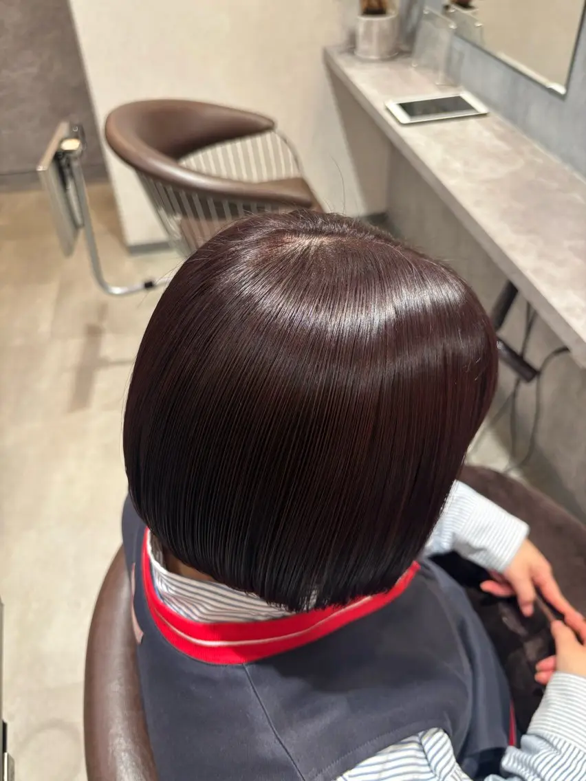 カラー ヘアカラー 若杉 百音のヘアスタイル