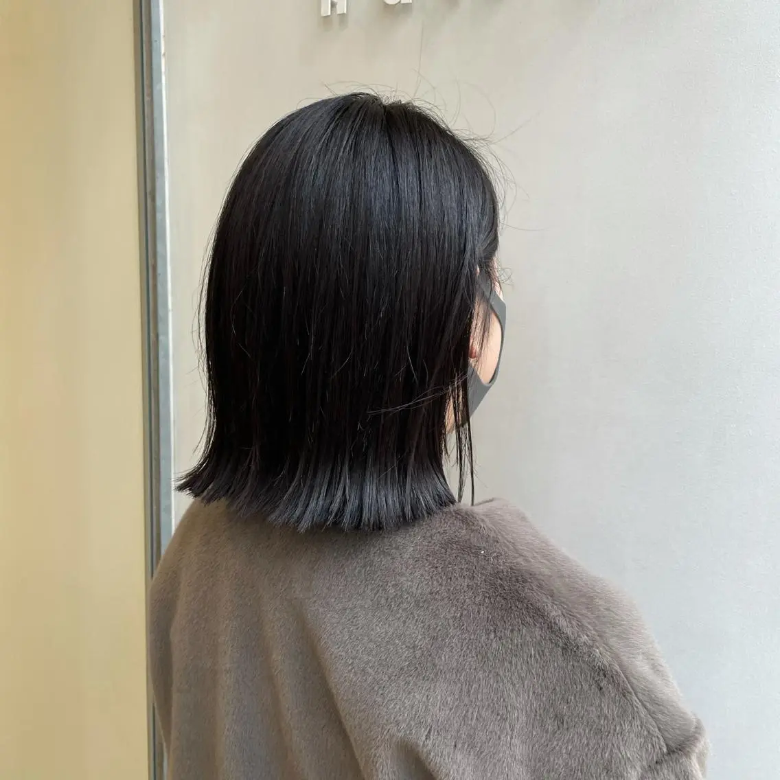 ミディアム 外ハネヘア 志村 萌のヘアスタイル