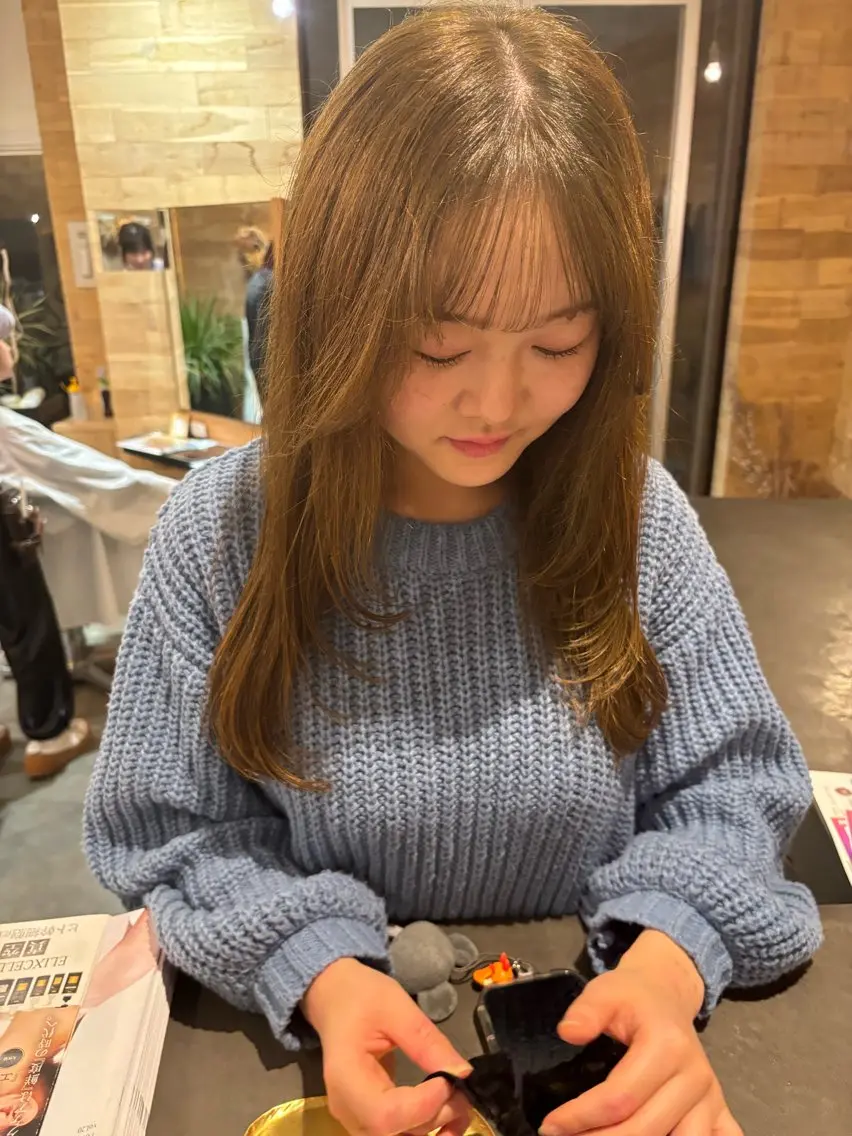 ロング 工藤 璃乃 /ぱつっとボブのヘアスタイル