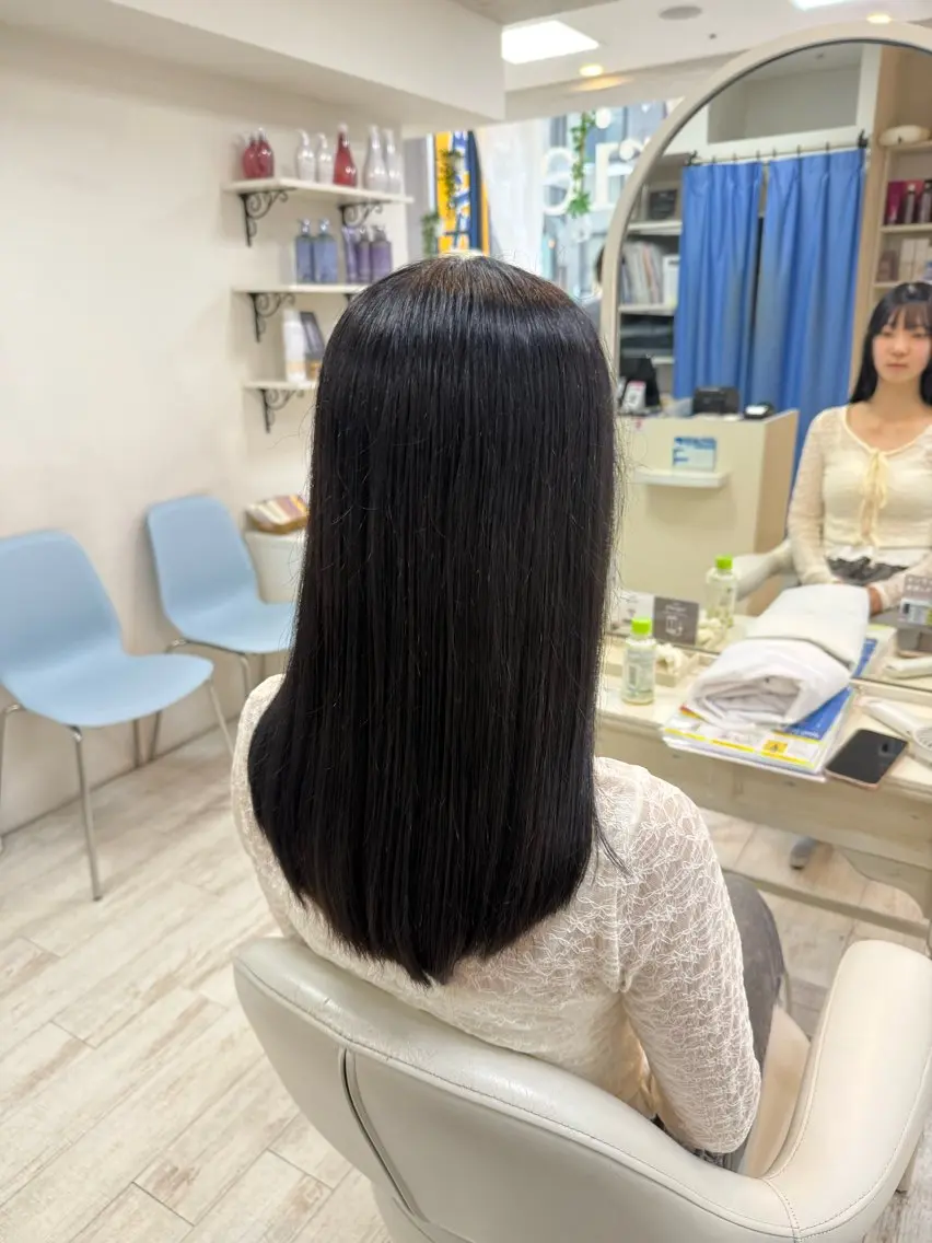 カット＋N°髪質改善トリートメントの写真