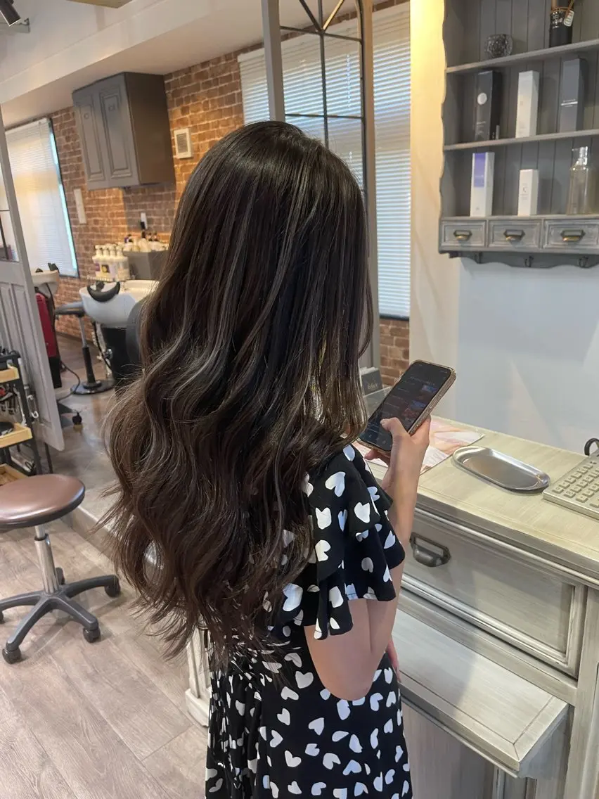 ロング カラー ヘアカラー Felice Erikaのヘアスタイル
