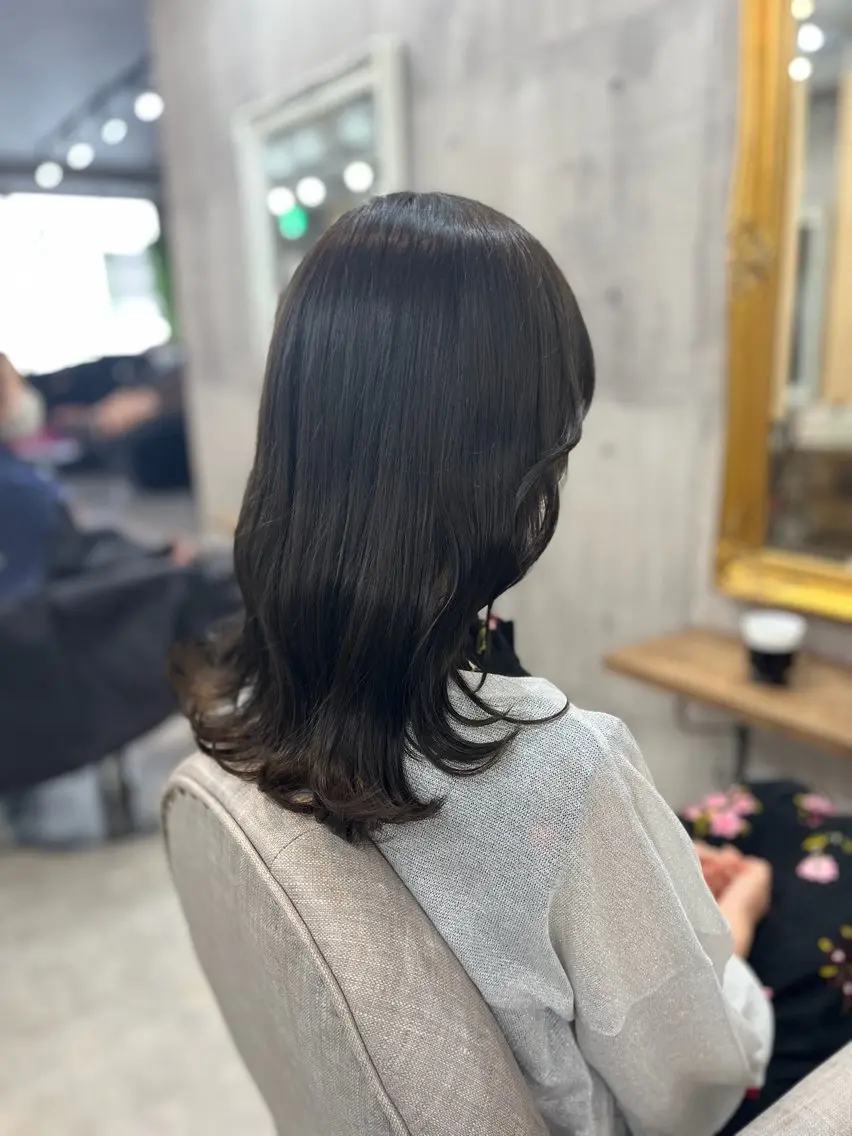 3回来店まで使える💁【ミニモ学割】カラー+超音波トリートメントの写真