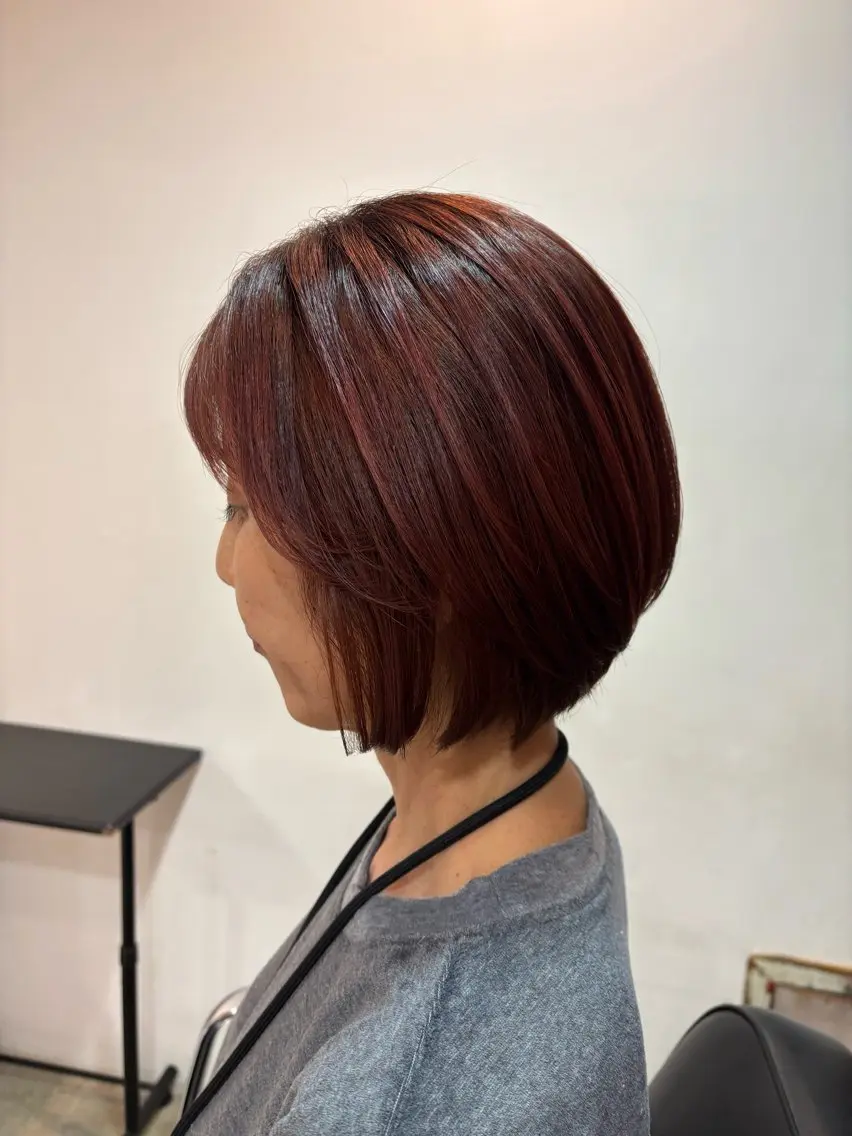 ショート ショートヘア カット イナイ ハルカのヘアスタイル