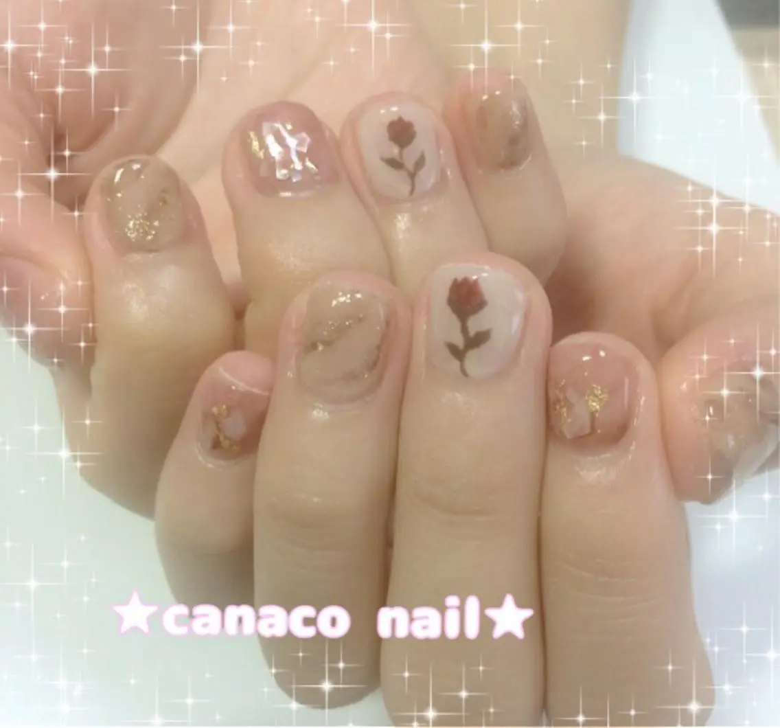 ネイル アートネイル ジェルネイル パラジェル ストーンネイル ハンドネイル ハンドケア ベテランネイル cnc nailのネイルデザイン