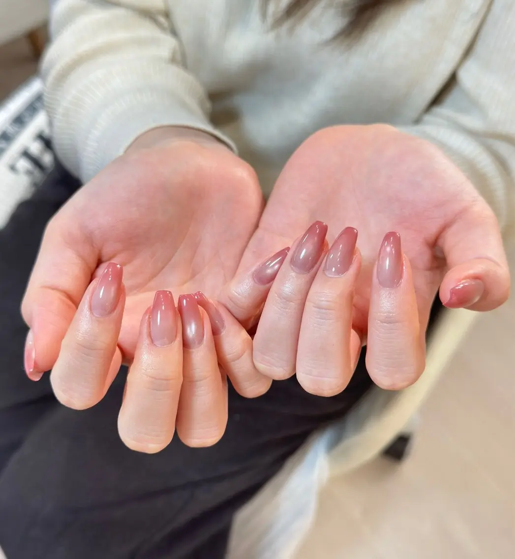 ネイル ハンドネイル ハンドケア 🦋Yumi Nail🦋Momoのネイルデザイン
