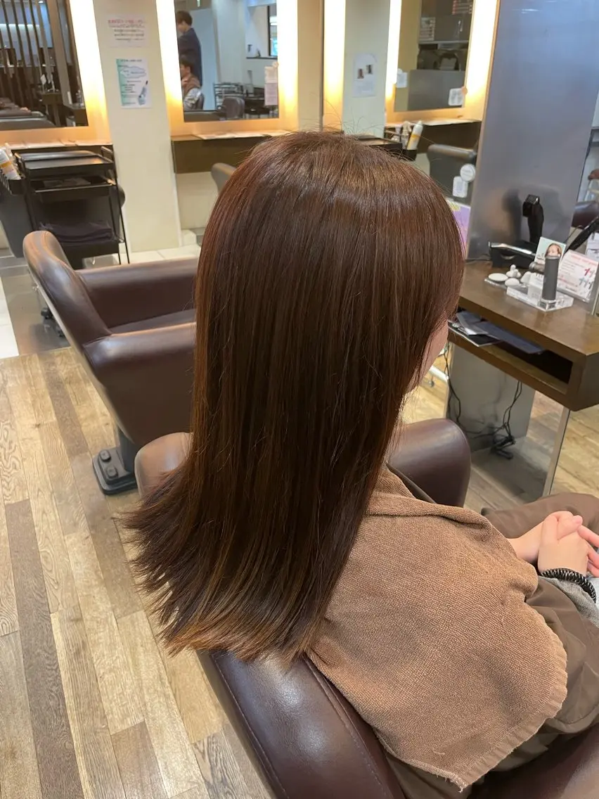 ロング 小野 心のヘアスタイル