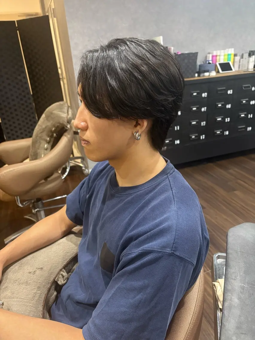 ショート メンズ カット 齋藤 優太朗のヘアスタイル