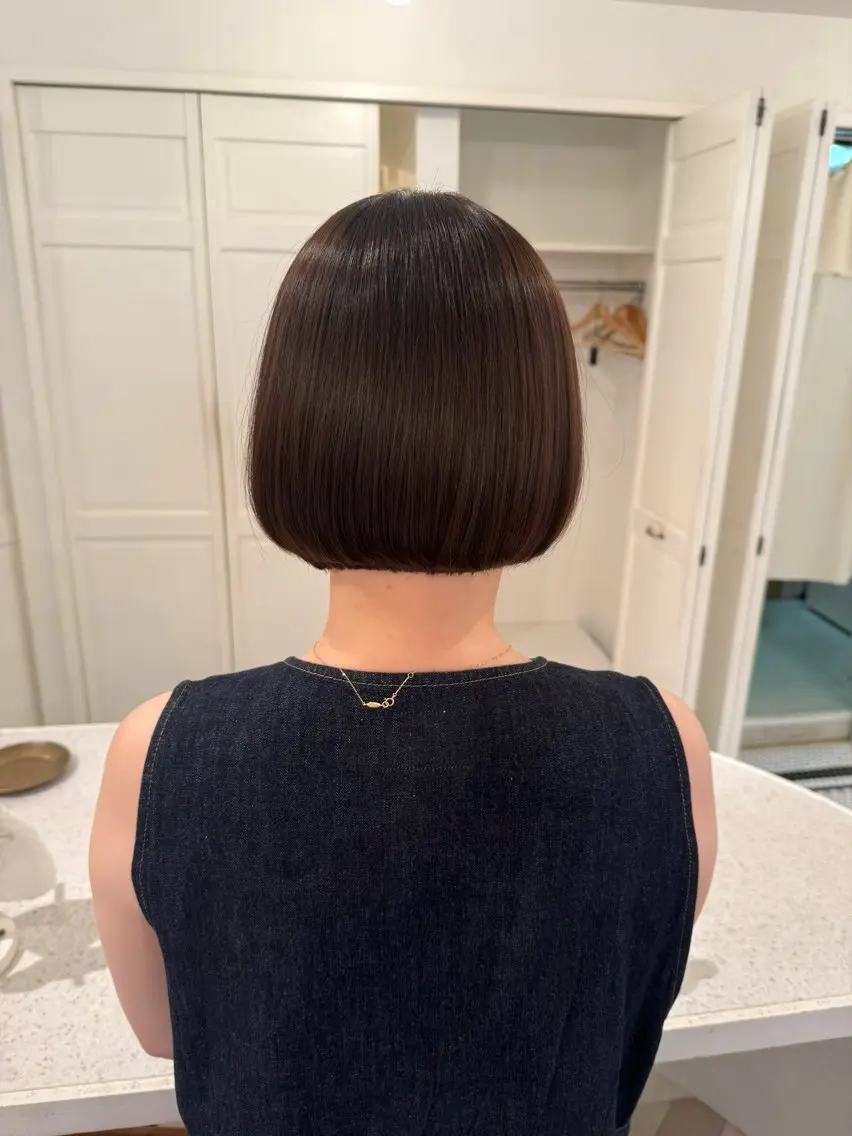 ショート ボブ 升方 楓のヘアスタイル