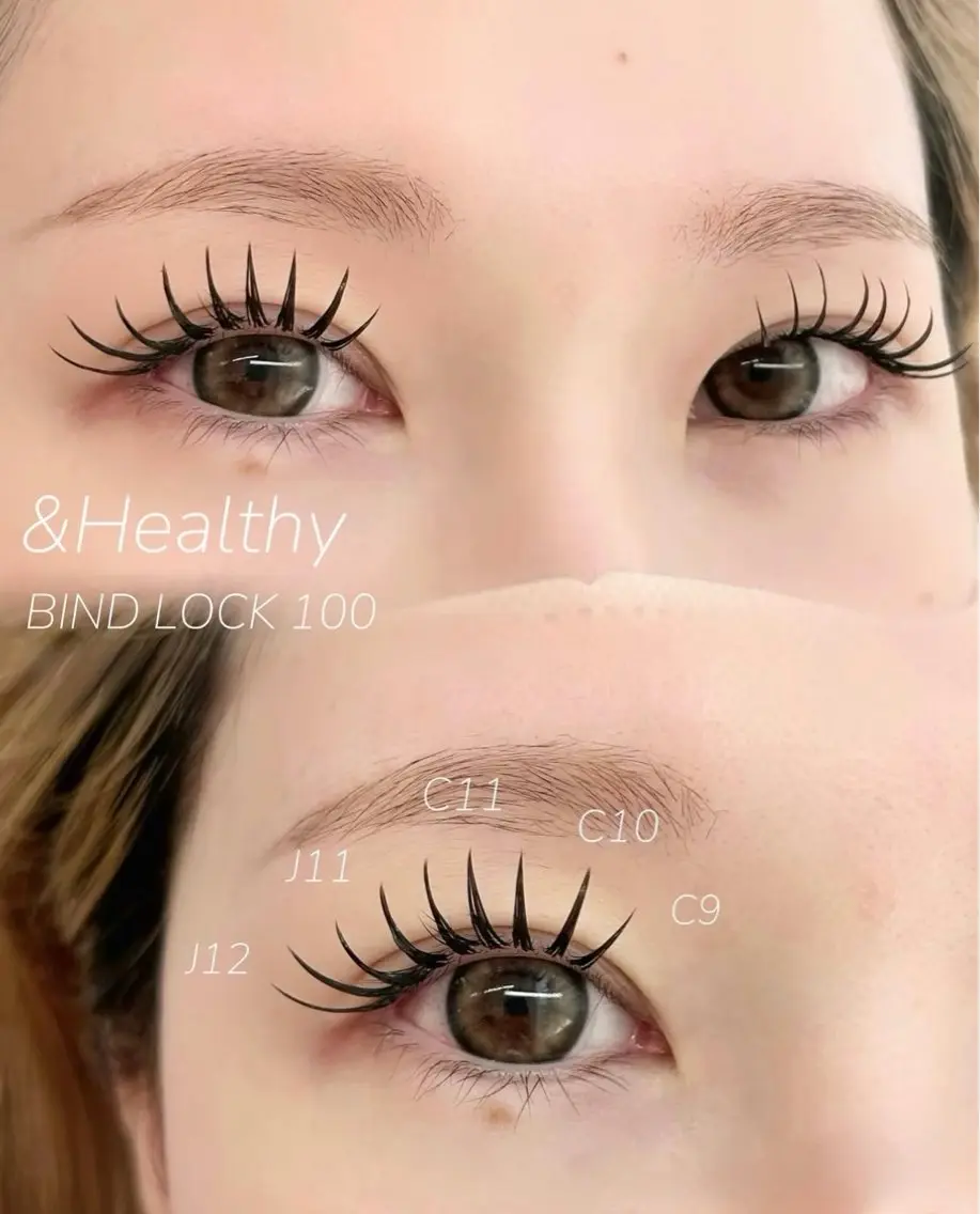 【LED無料】アンドヘルシーバインドロッグ80束（160本）+まつげパーマの写真
