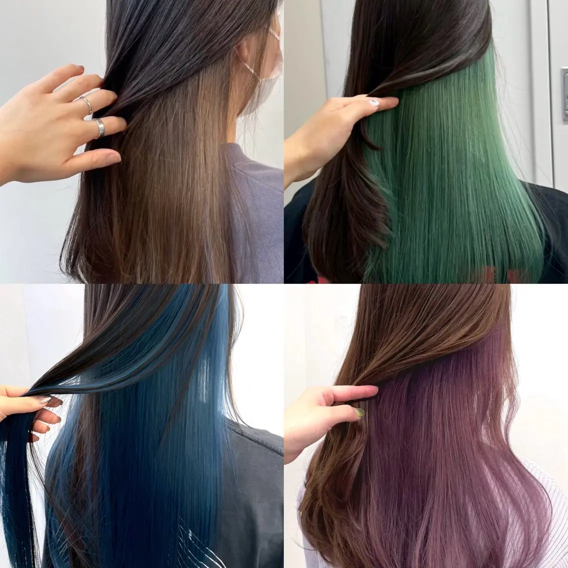 ロング カラー ヘアアレンジ ハイライトモデル募集 ✨️ALIVEりんのヘアスタイル