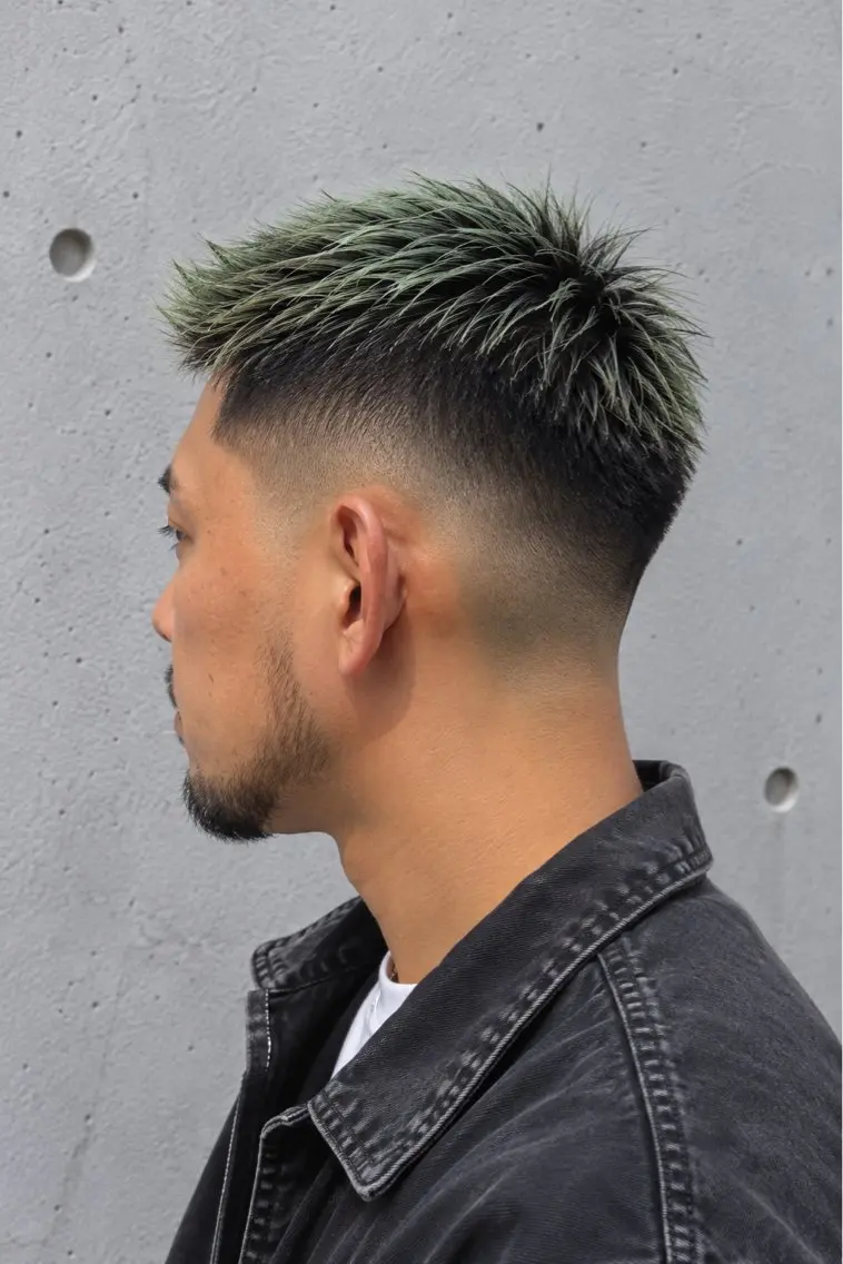 ショート カラー メンズ カット ヘアカラー ORI. men’s hairのヘアスタイル