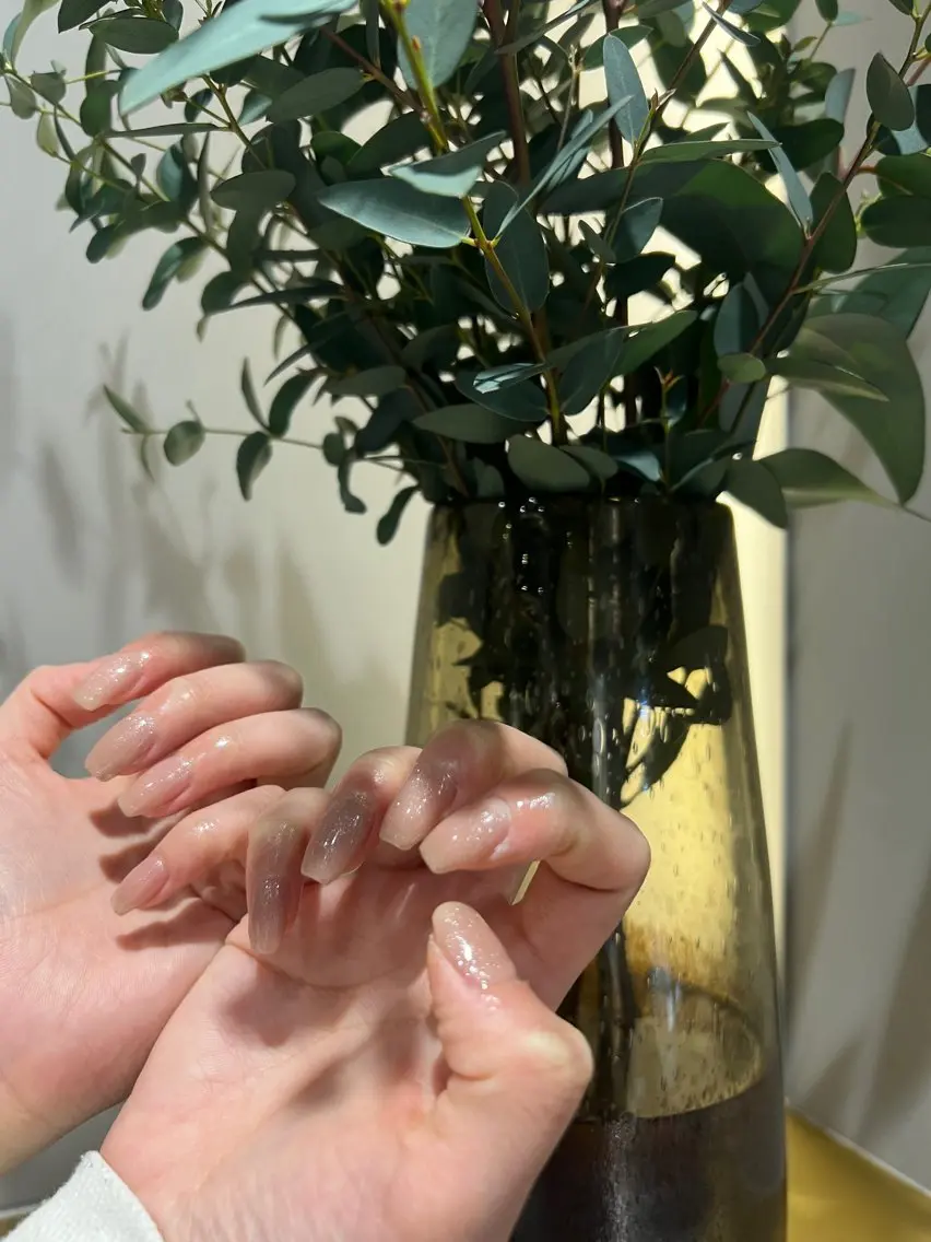 ネイル ジェルネイル ワンカラーネイル nail sheerのネイルデザイン