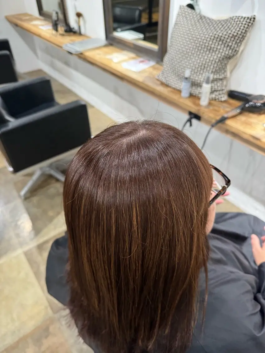カラー イルミナカラー ヘアカラー qin（クイン） タマキのヘアスタイル