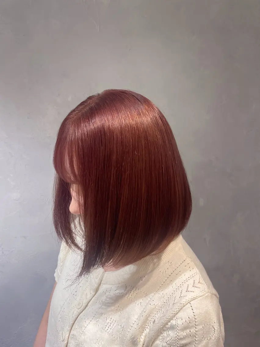 ミディアム ヘアカラー 🌷柔らかカラー🍑 Miyu🪽のヘアスタイル