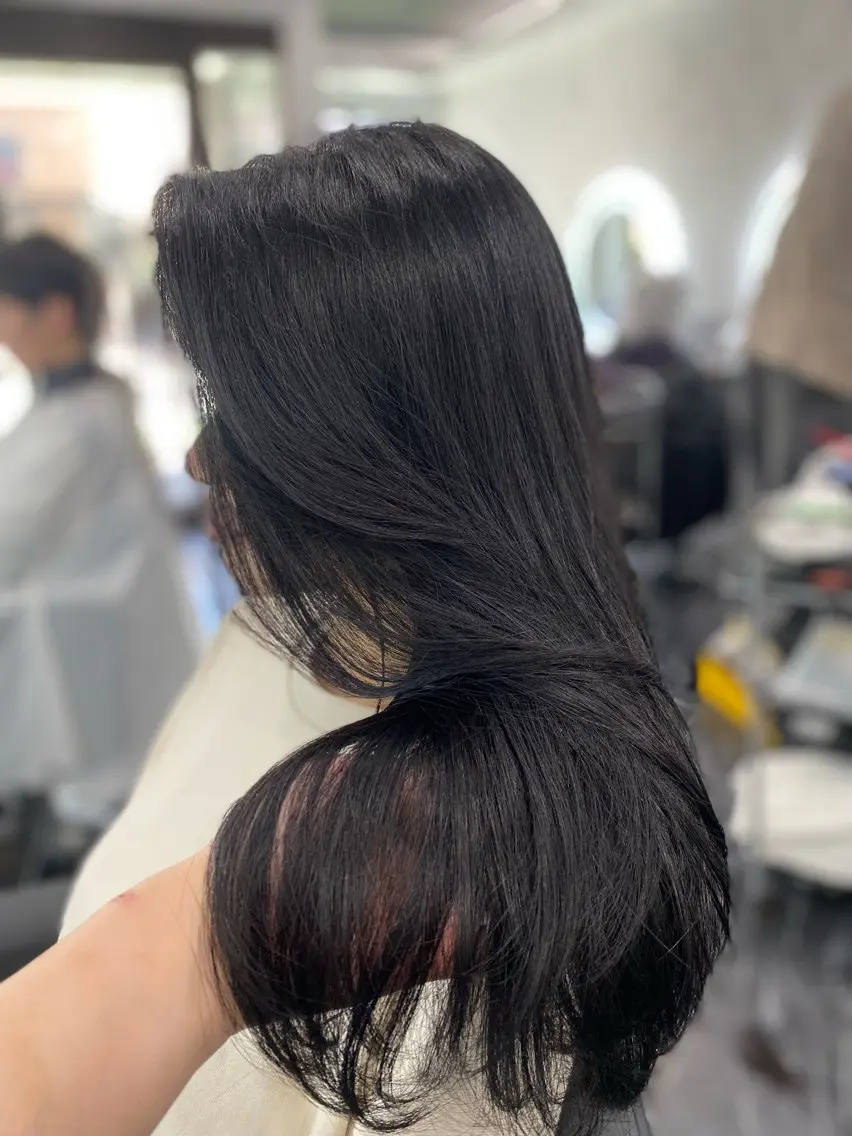 ロング ヘアカラー トリートメント LOHAS Kanaのヘアスタイル