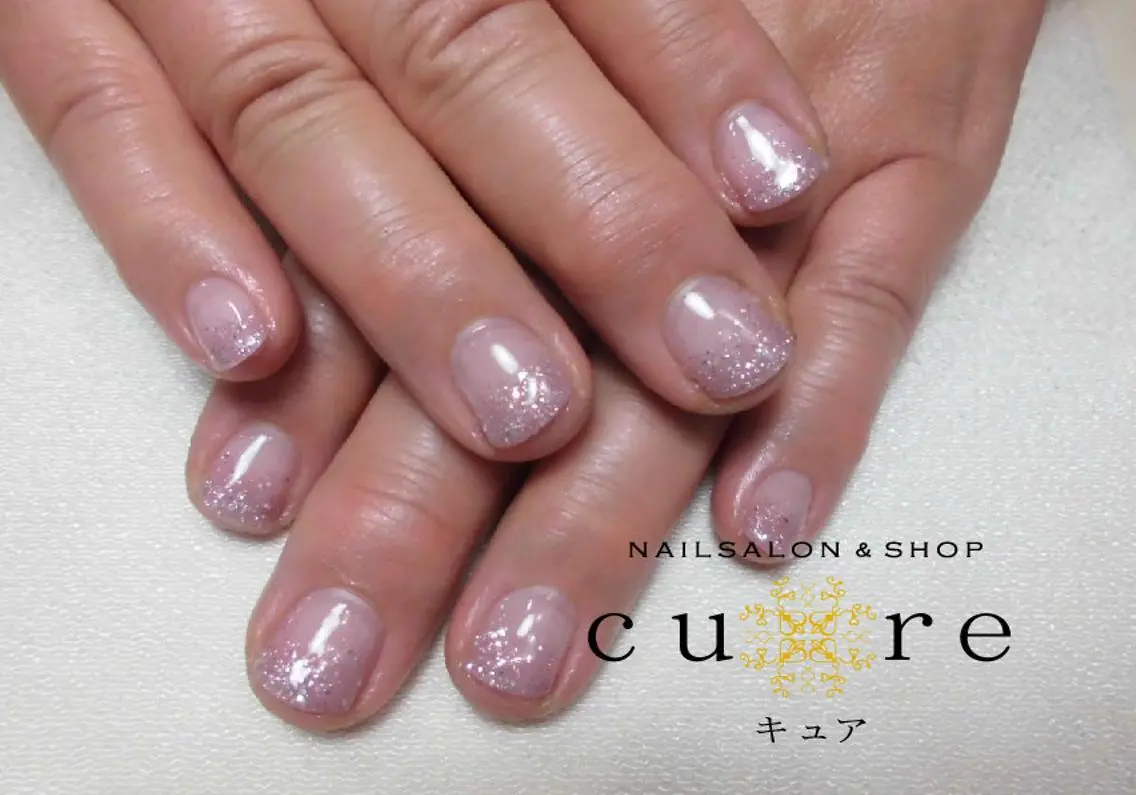 ショート ネイル ハンドネイル ネイルサロン Cureのネイルデザイン