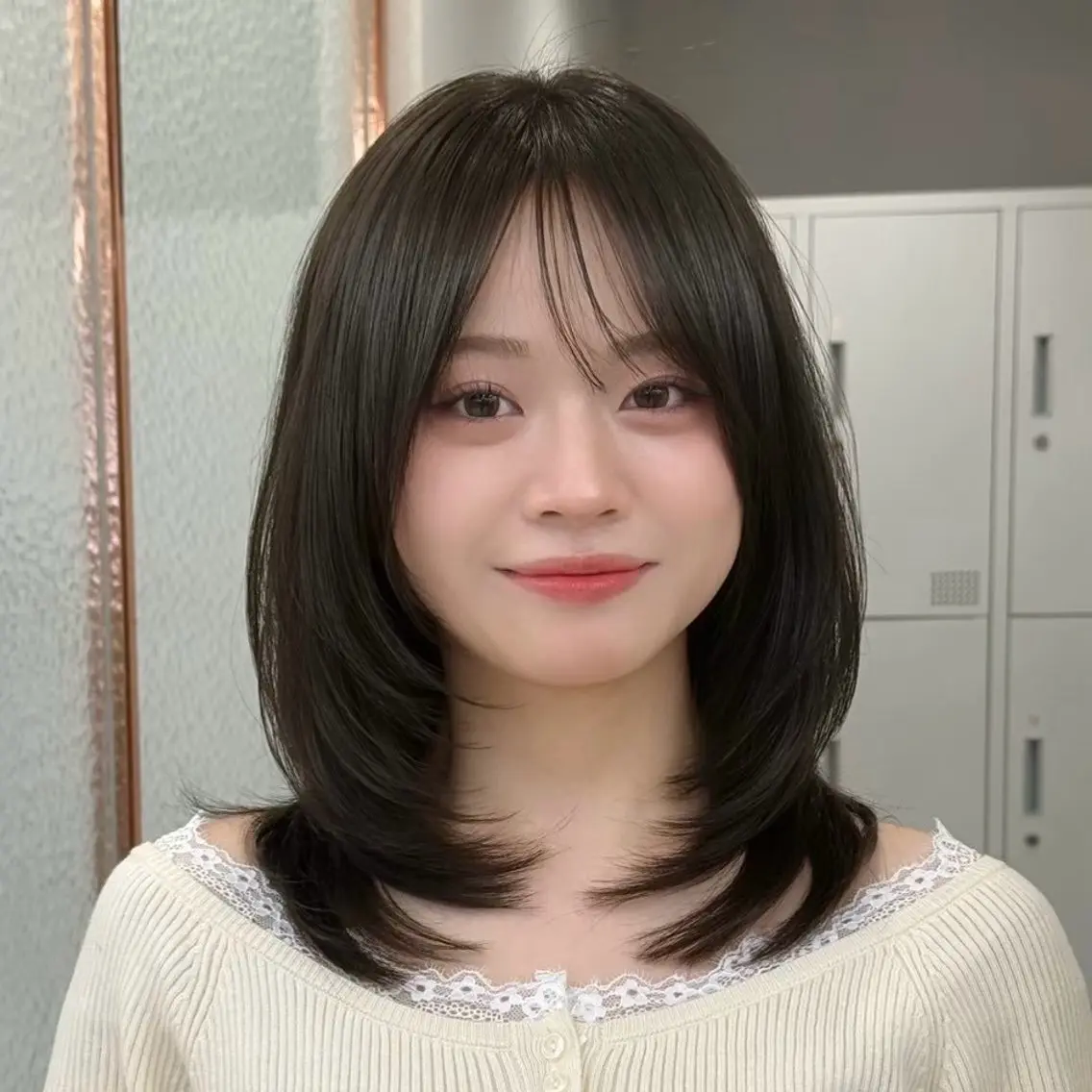 ミディアム カラー カット トリートメント ハッシュカット/レイ ヤー/🌟チャンのヘアスタイル