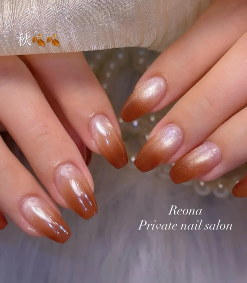ネイル マグネットネイル 持ち込み ワンホンネイル Reona Nailのネイルデザイン