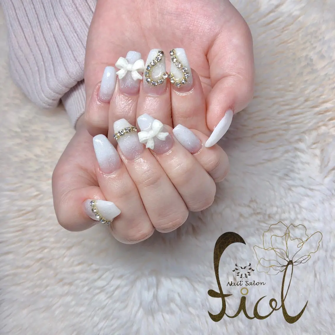 ネイル アートネイル スカルプネイル nail salon fiolのネイルデザイン