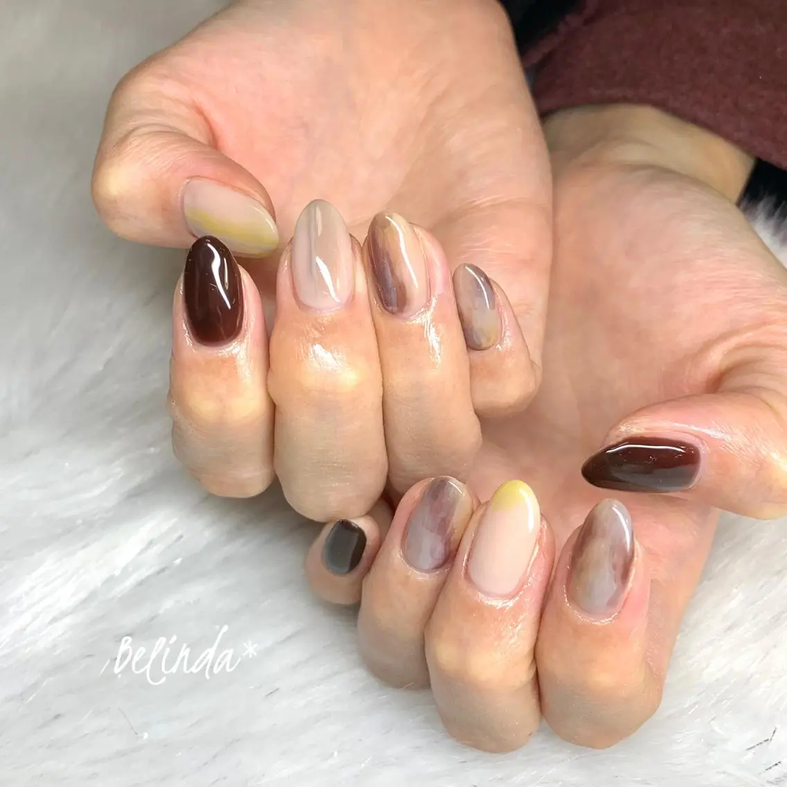 ネイル 持ち込み Belinda Nailのネイルデザイン