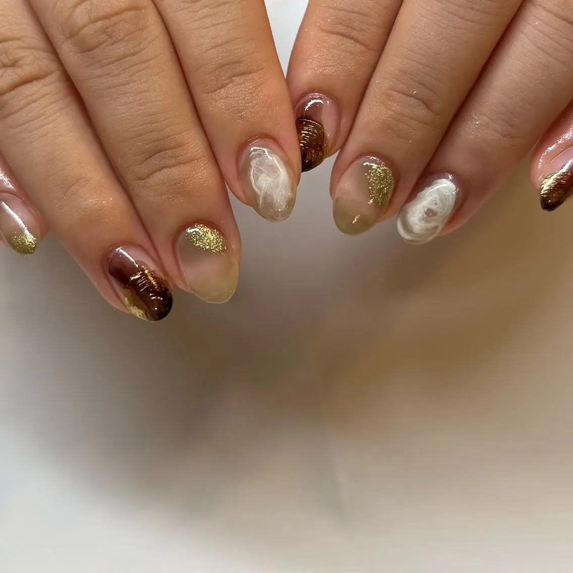 ネイル ニュアンスネイル プライベートサロン etelüのネイルデザイン