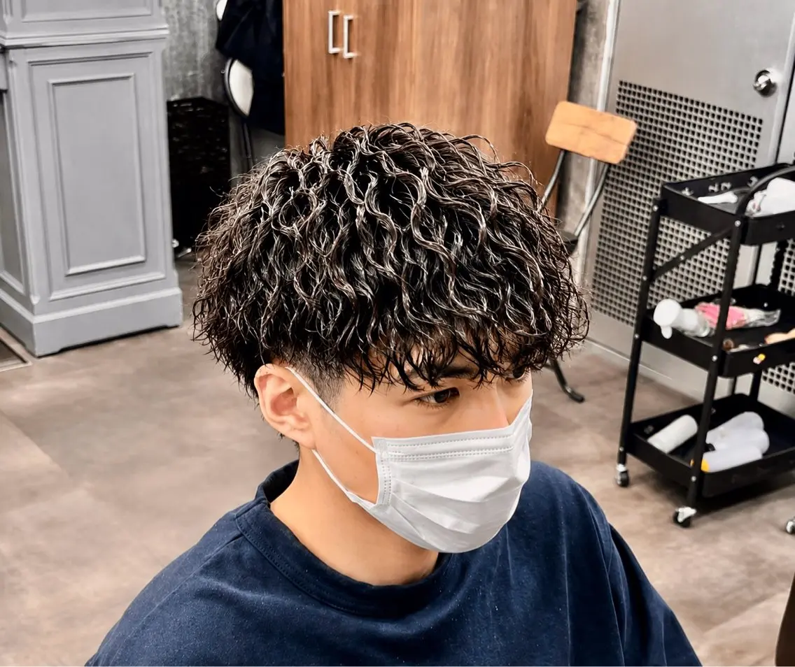 メンズ カット パーマ 🔥メンズ特化🔥 菅谷尚悠のヘアスタイル