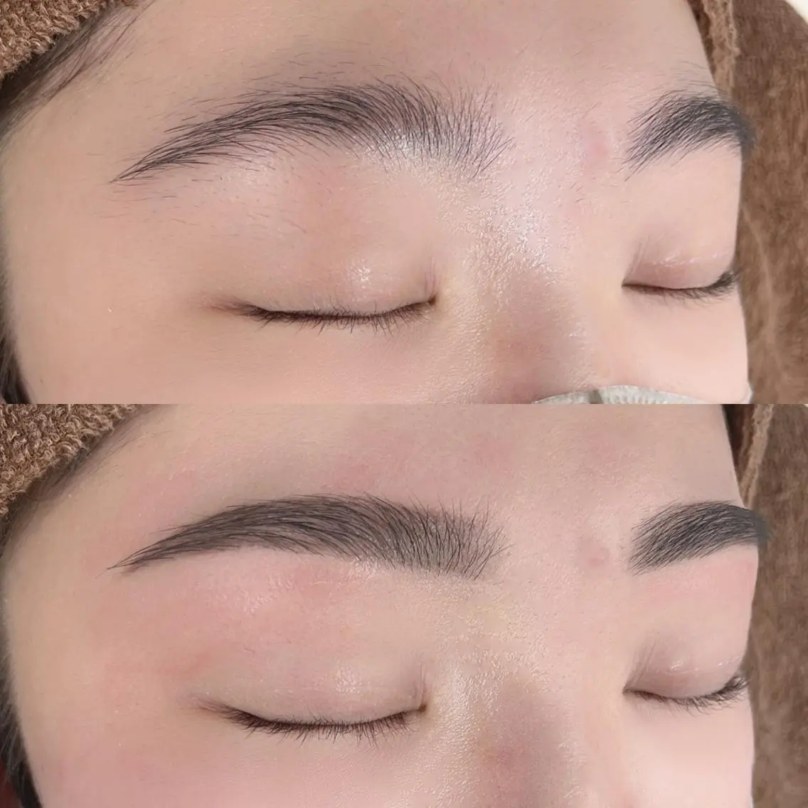 パーマ メンズ アイブロウ BEIGE 金山 🌹RUKAのマツエク・マツパデザイン