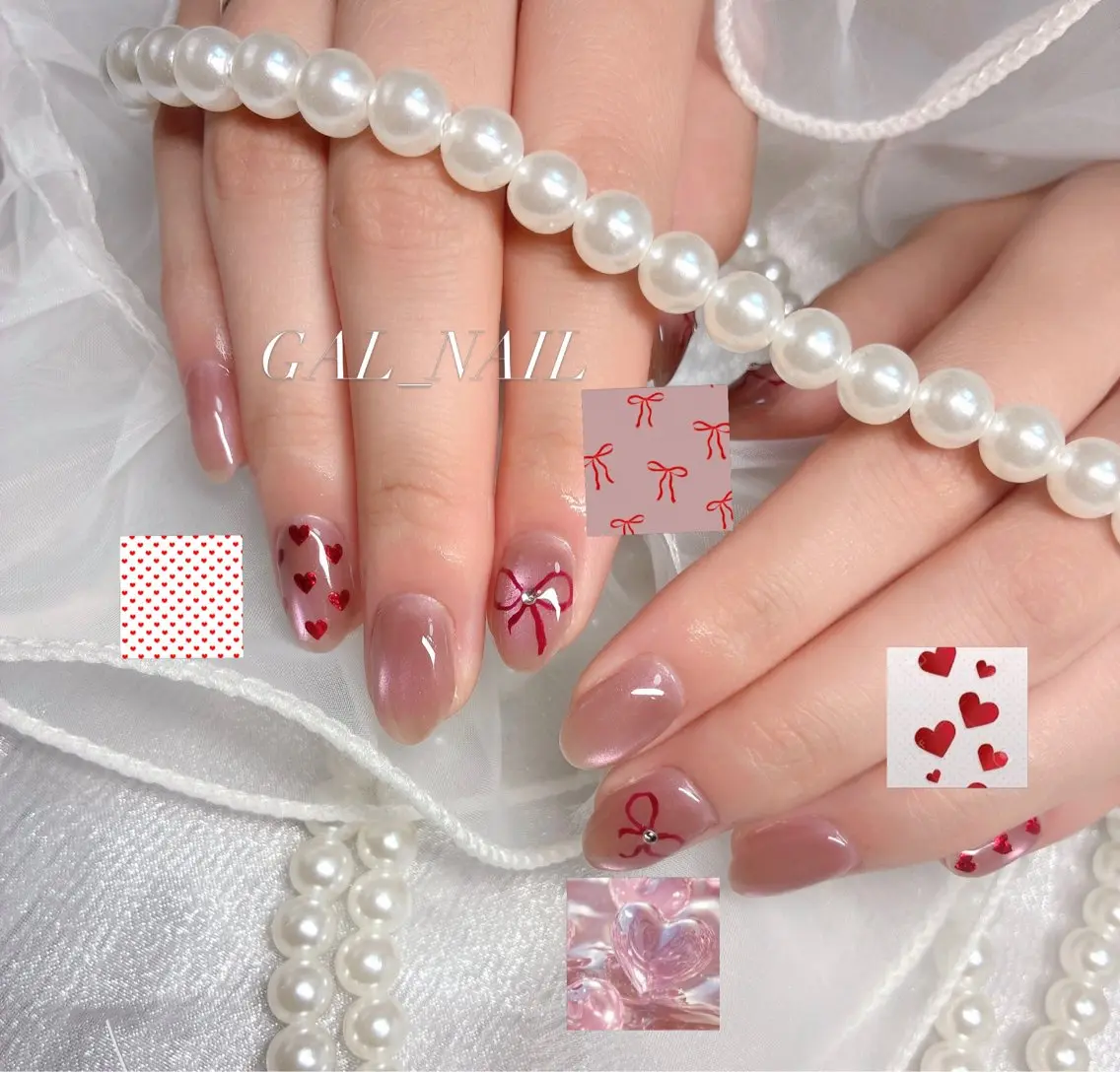 ネイル マグネットネイル ハンドネイル ハンドケア GAL_NAIL Miraiのネイルデザイン