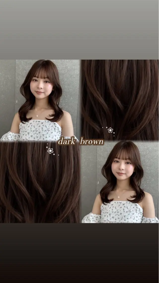 🌺🎀暖色系カラー🎀🌺 + oggi otto 7stepトリートメントの写真