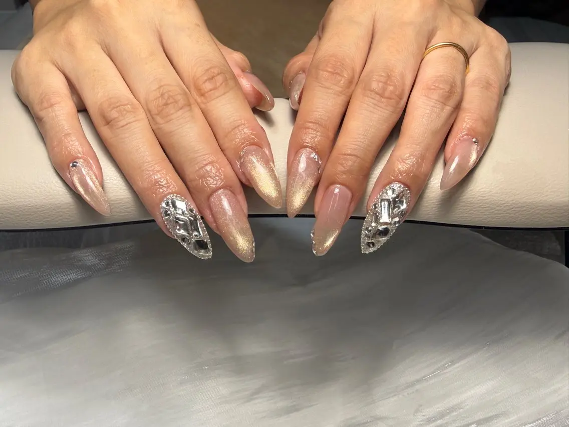 ネイル ハンドネイル salon coco うるツヤ韓国ネイルのネイルデザイン