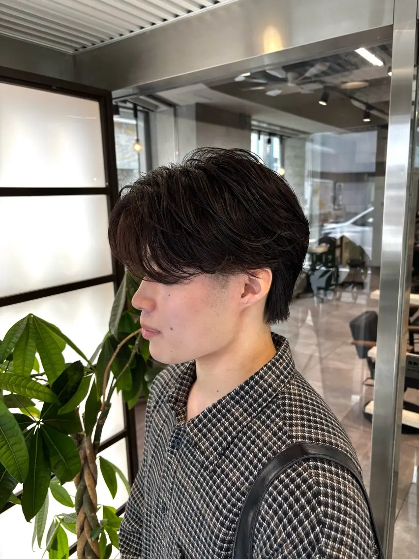 パーマ カット パーマ つだけん|短髪& フェザーパーマ特化のヘアスタイル