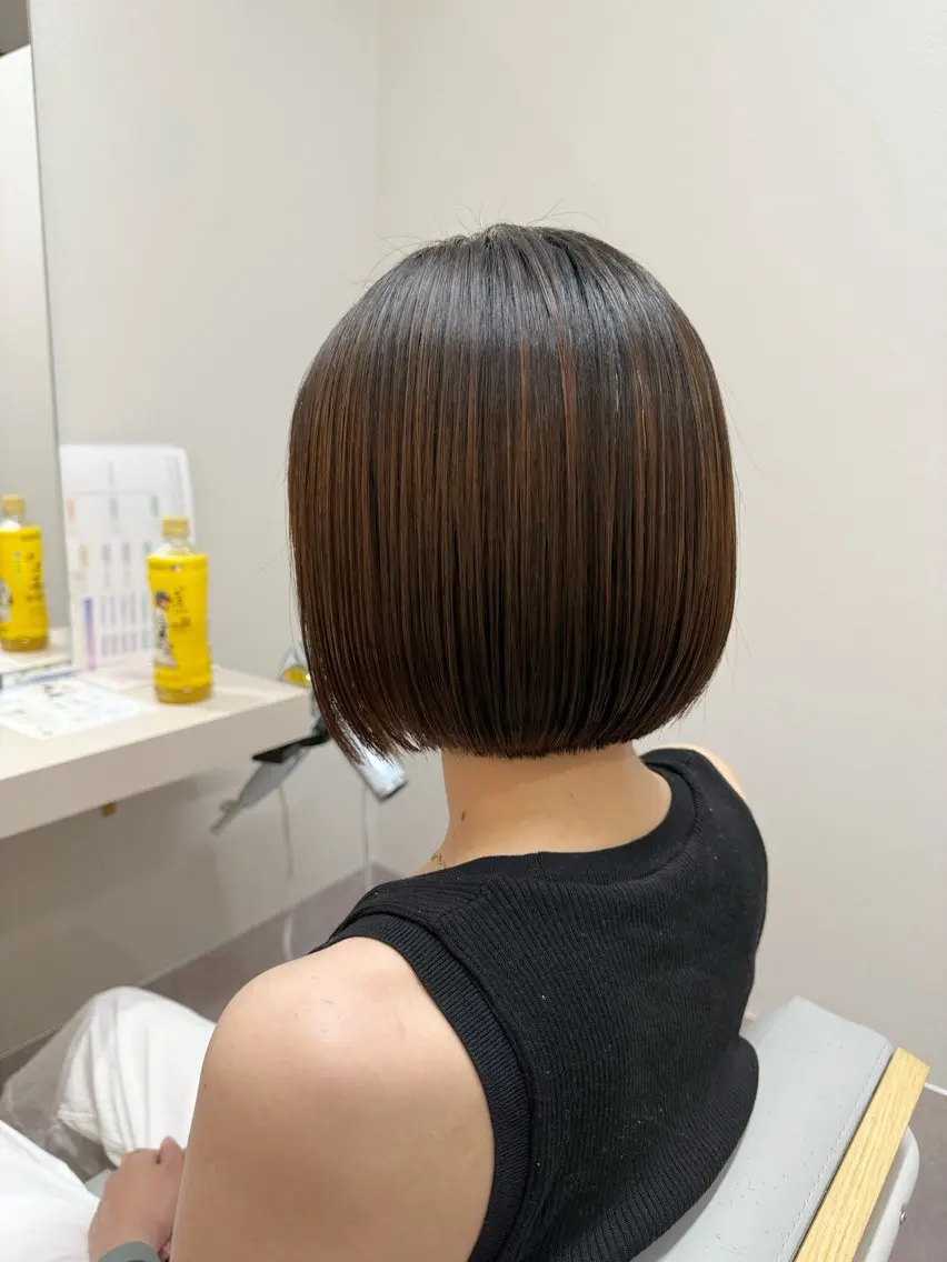 ショート カット トリートメント HIROKI ” ボブのヘアスタイル