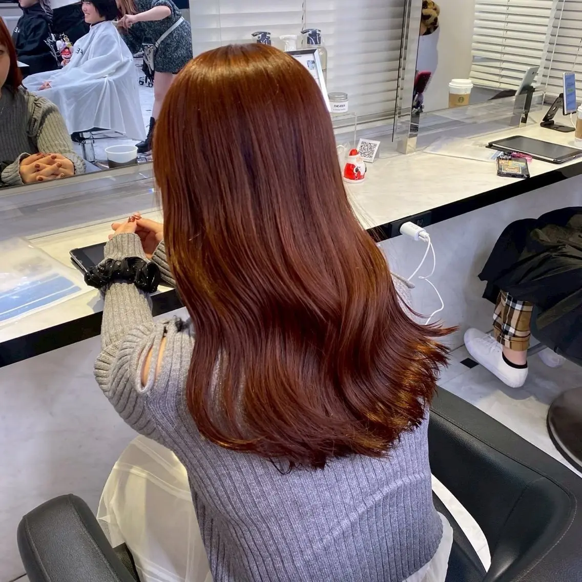 ロング カラー ヘアカラー トリートメント 🫧暖色カラー🫧/ Masaruのヘアスタイル