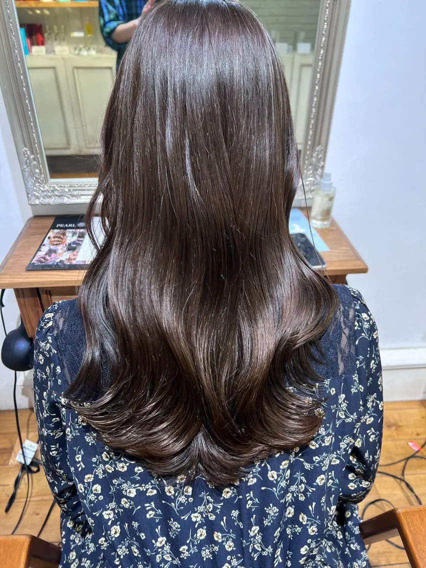 ロング カット ヘッドスパ 髪質改善カラー✨ るな🕊🫧のヘアスタイル