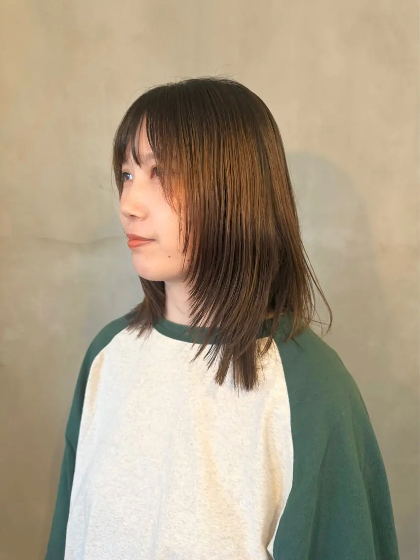 ミディアム haco 永森 藍莉🎀のヘアスタイル