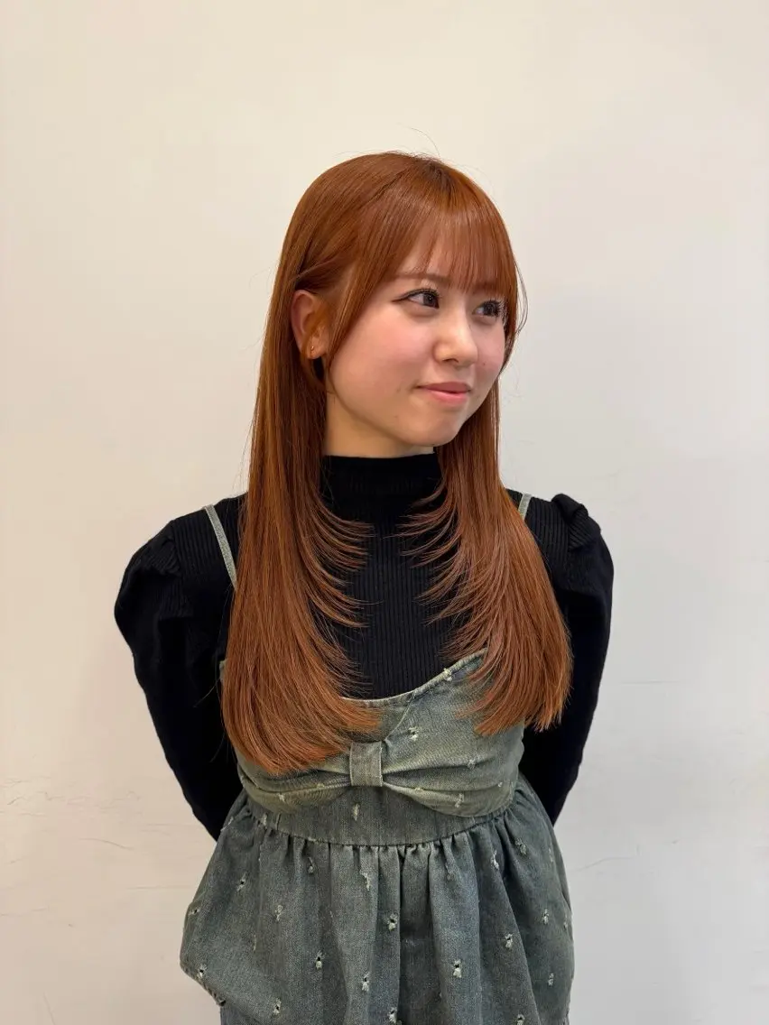 ロング she. noaのヘアスタイル