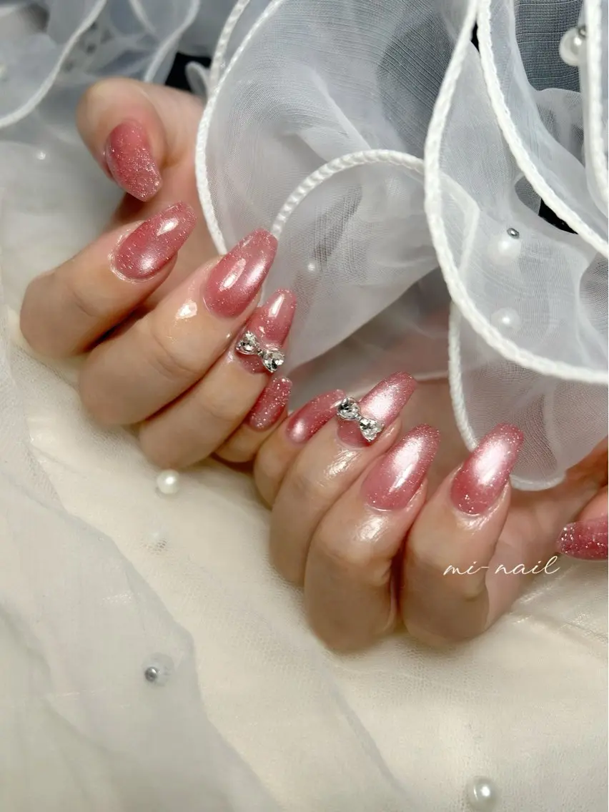 ハンドアート２本コース💅オフケア込💅シンプル、オフィスネイルの写真
