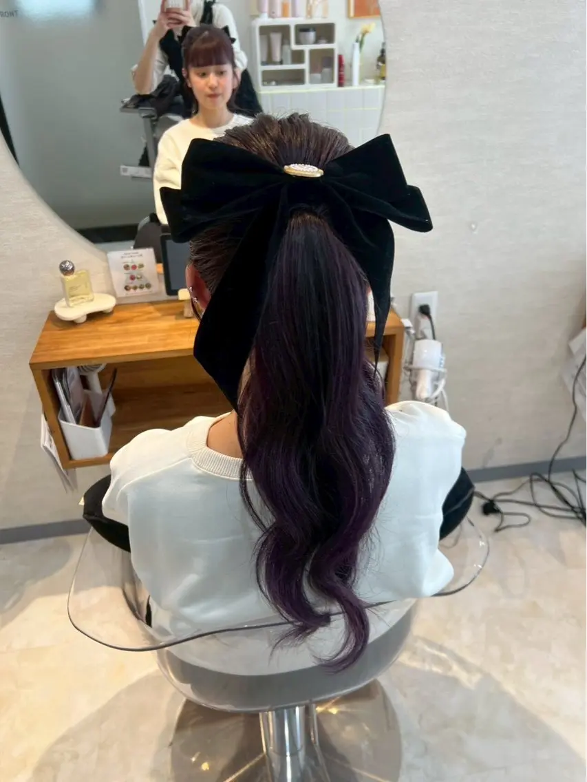 ヘアアレンジ 対馬 粘音のヘアスタイル