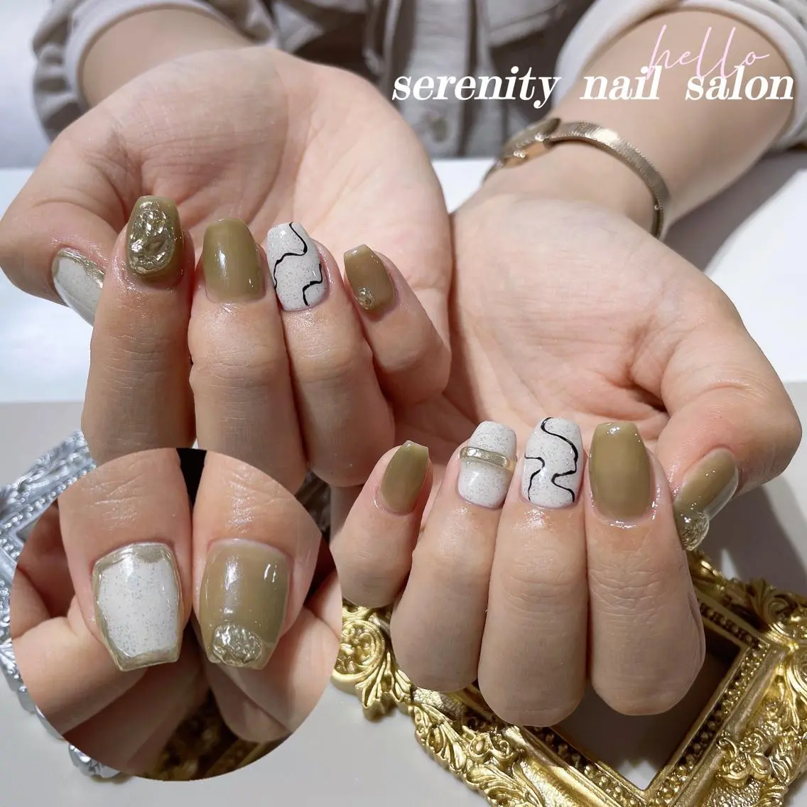 ネイル ハンドネイル ハンドケア ✨Serenity Nail salonのネイルデザイン