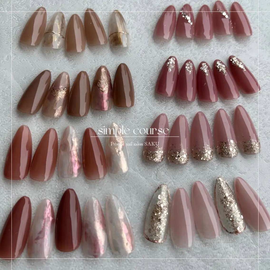ネイル SAKU nail 作島茜のネイルデザイン