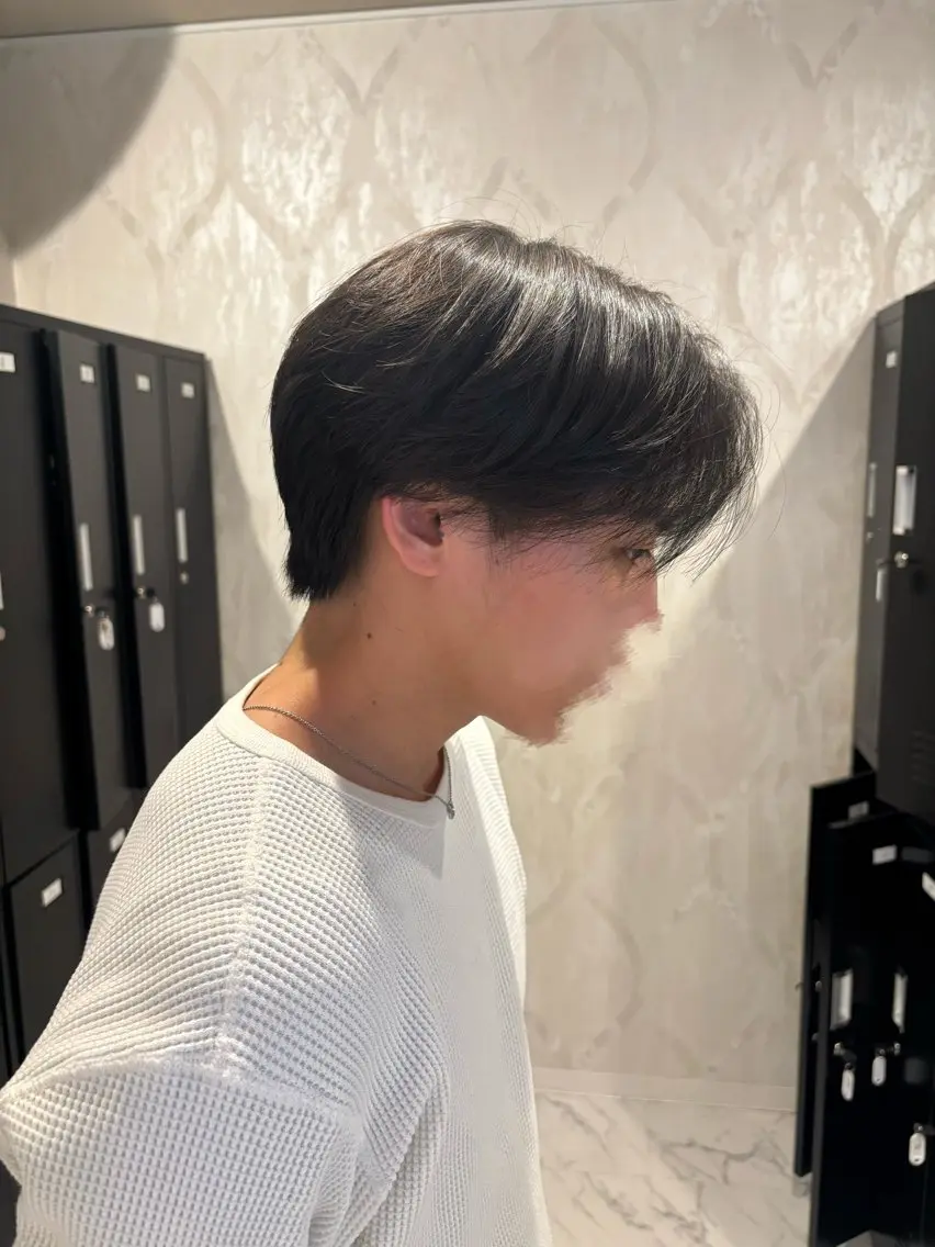 メンズ バッサリカット募集中 星川まお𝜗𝜚のヘアスタイル