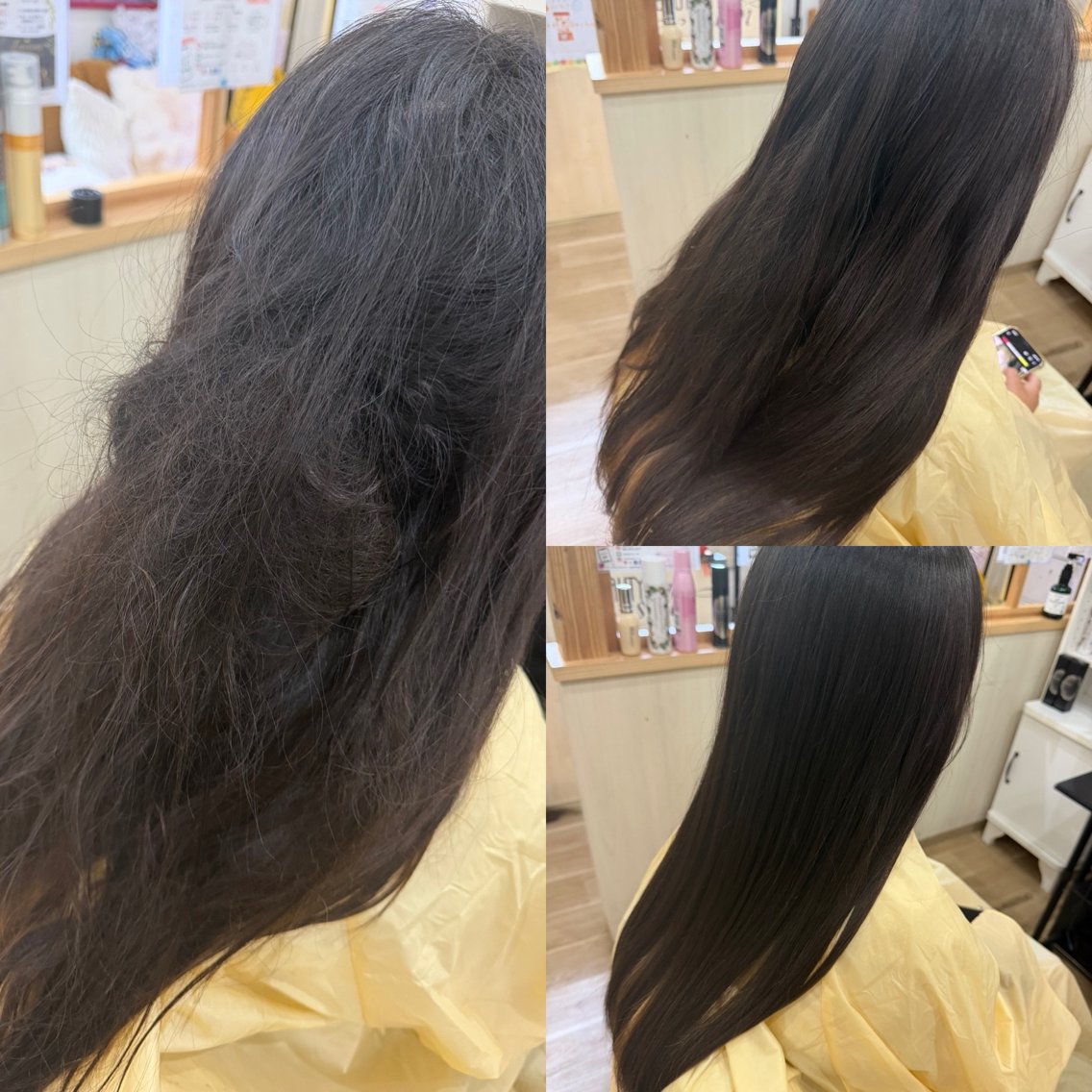 ロング 崎口 幸人のヘアスタイル