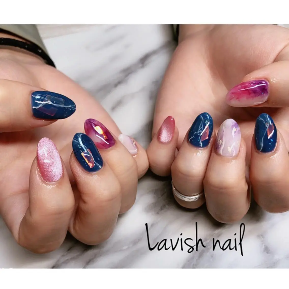 ネイル ハンドネイル Lavish nailのネイルデザイン